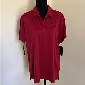 Nike Maroon Bellarmine polo dri fit